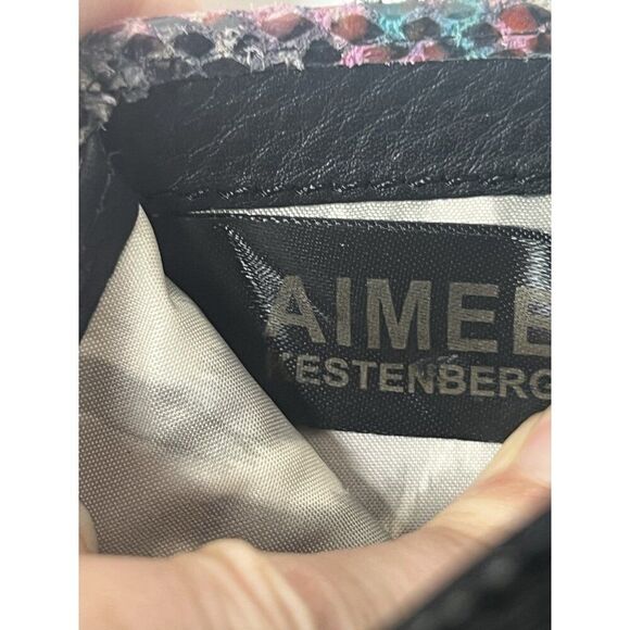 AIMEE KESTENBERG Carryall Metallic Snakeskin Wallet - Picture 6 of 8